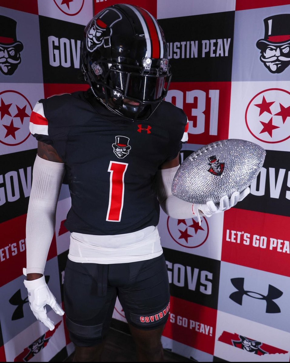 #AGTG After a great conversation with <a href="/Coach_Mac51/">Seth McDonald</a> I’m blessed to have earned an ⭕️ffer from Austin Peay University🔴⚫️ <a href="/GovsFB/">Austin Peay Football</a> <a href="/ShadesValleyFB/">Shades Valley Football</a> <a href="/CoachNelson18/">Coach Nelson</a> <a href="/CoachL__/">Coach L</a>