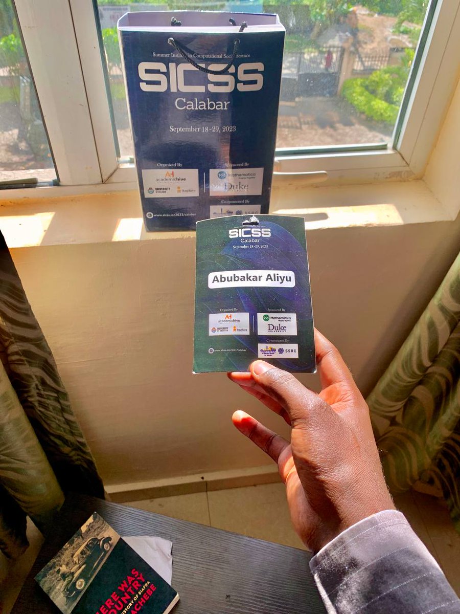 Abou_Aliee's tweet photo. I am super proud that I left #SICSSCalabar with no regret—having leveraged every opportunity I had to learn, socialize, and collaborate to expand my horizons in all aspects.
Sọsọñọ #SICSS2023, @ssrc_org , @MathematicaNow @AcademicHive
Read more: https://t.co/VoWaGym7Ol https://t.co/qtWcbn4oZV