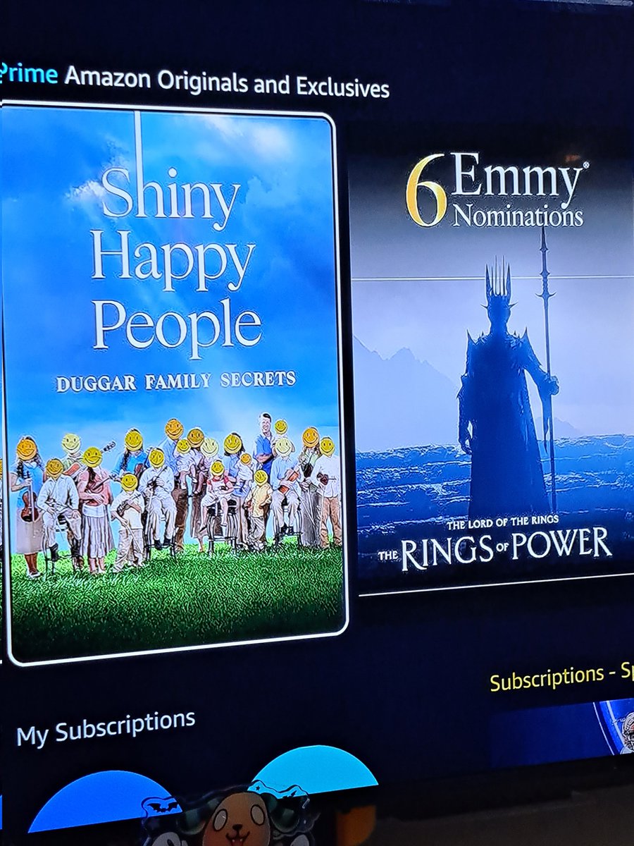 I just noticed they claim only 6 Emmy nominations. What you wanna bet not one win. #ringsofpowersucks #notgaladriel