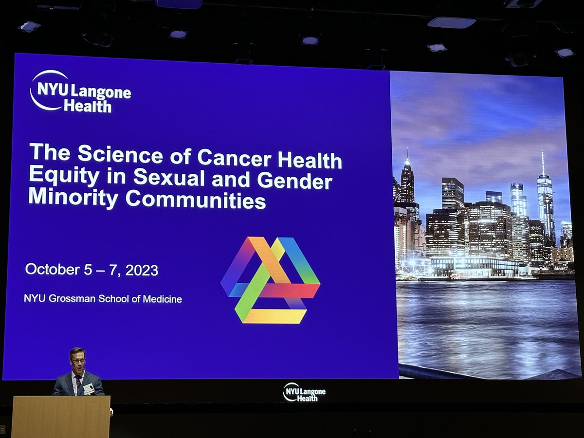 MJanelsins's tweet photo. Congrats to Dr Charles Kamen @kamen_charles for organizing the Science of Cancer Health Equity in SGM communities conference, funded by institutional supports & NCI R13 to Drs Kamen & Quinn - great to discuss priorities, network & meet funders! @WilmotCancer @UR_Med @nyulangone https://t.co/DnDAeIo3Mi