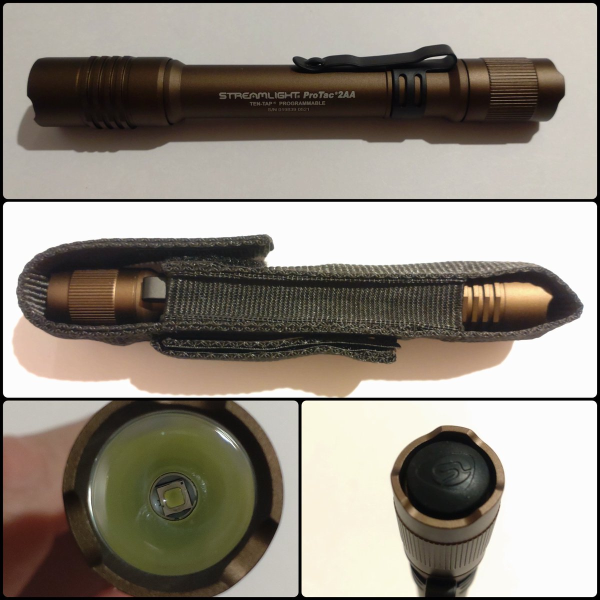 QTjFdszHrev6h3J's tweet image. STREAMLIGHT PROTAC 2AA CT

みんな大好きストリームライト！

10tap⇨H➞St➞L / H / L➞H

公称より明るく感じます✨

フリッカーも出る様子がなくひと安心(⁠*⁠´⁠ω⁠｀⁠*⁠)

クリックしづらい点は好みが別れるかも

…続く

#STREAMLIGHT
#PROTAC2AA
#PROTAC
#STREAMLIGHTSTRONG