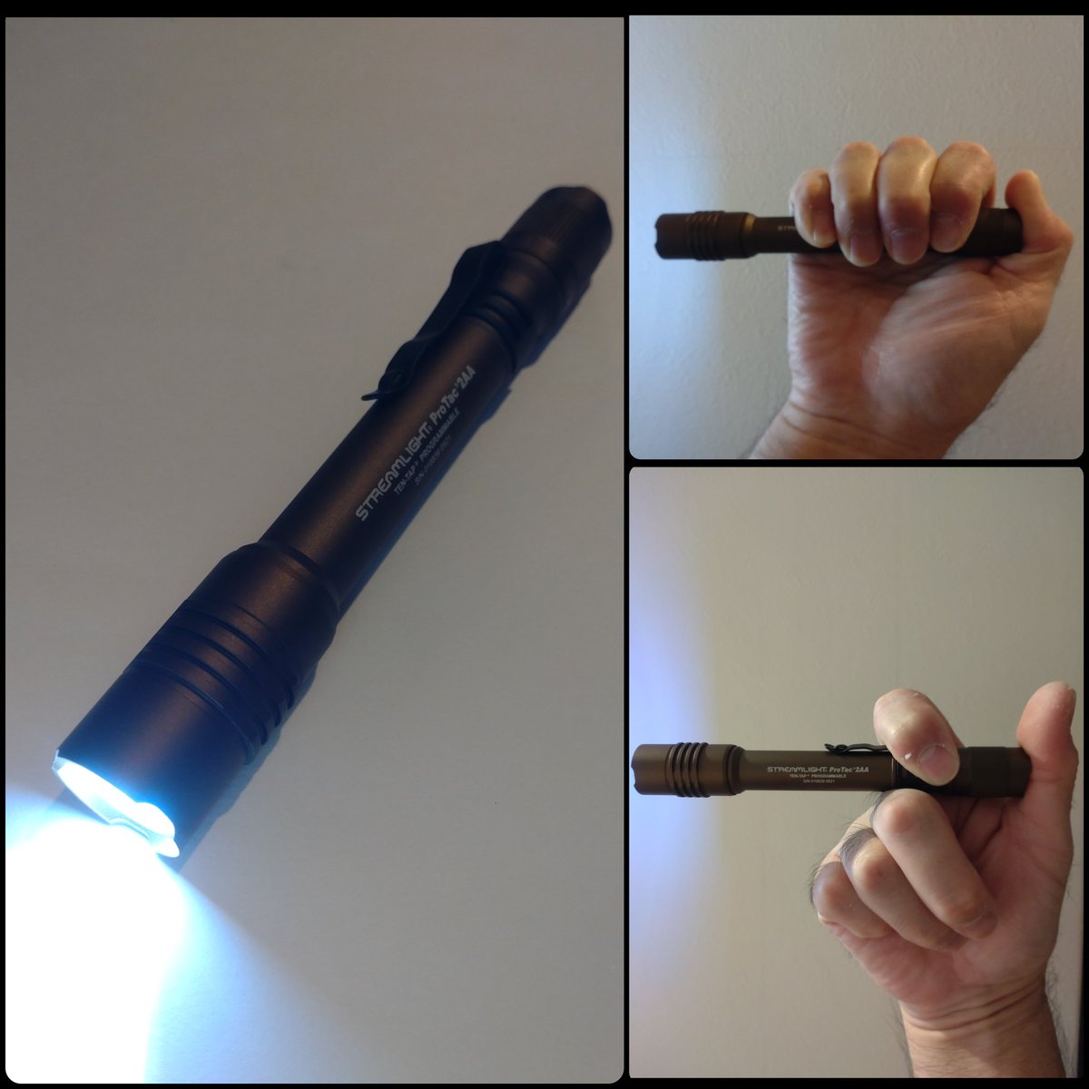 QTjFdszHrev6h3J's tweet image. STREAMLIGHT PROTAC 2AA CT

みんな大好きストリームライト！

10tap⇨H➞St➞L / H / L➞H

公称より明るく感じます✨

フリッカーも出る様子がなくひと安心(⁠*⁠´⁠ω⁠｀⁠*⁠)

クリックしづらい点は好みが別れるかも

…続く

#STREAMLIGHT
#PROTAC2AA
#PROTAC
#STREAMLIGHTSTRONG