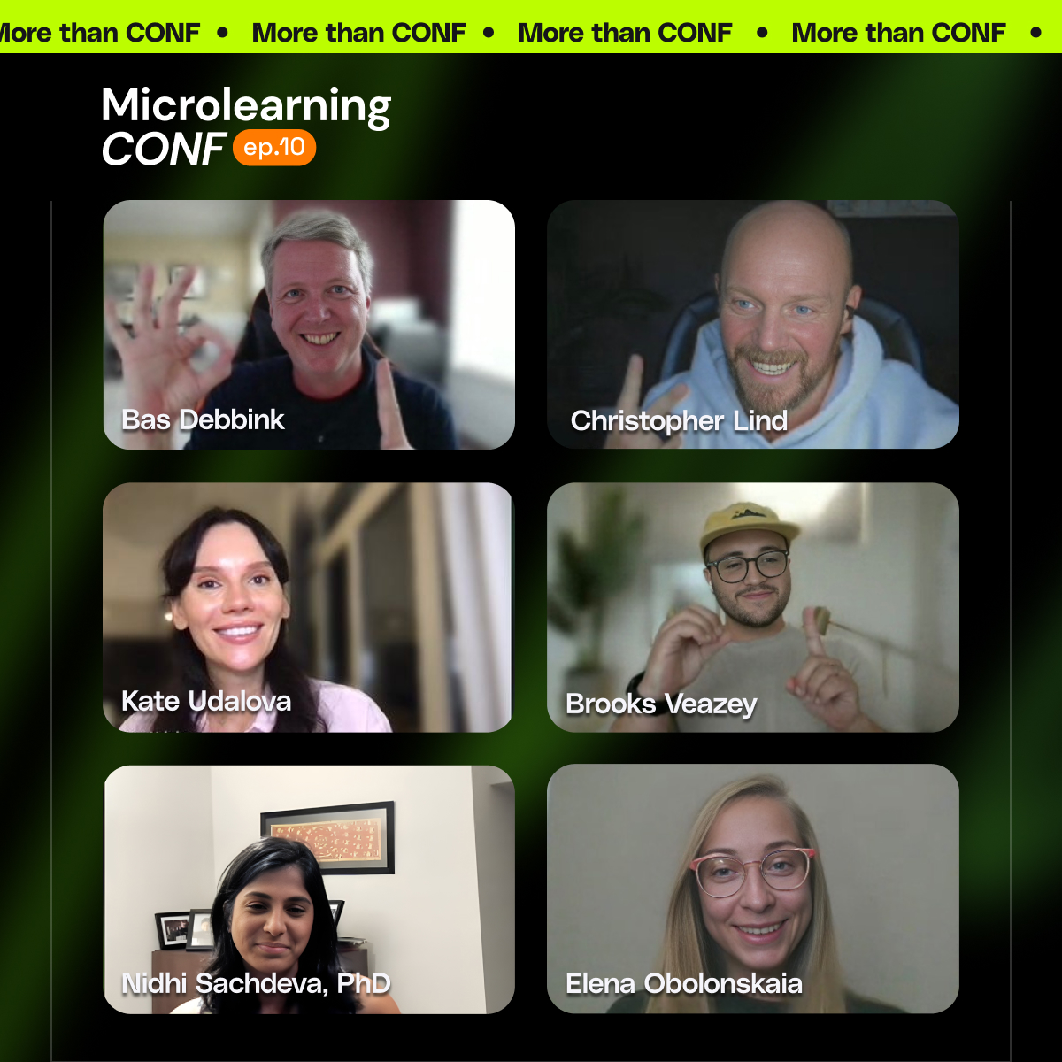 Here's to many more remarkable MicrolearningCONFs to come! 💛 #microlearning