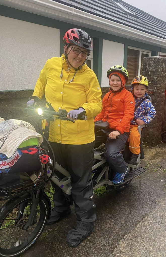 “But what if it rains?”

For us, unless there’s a weather warning, there’s no such thing as bad weather, only bad clothing.  
With the right gear the cycle to school and work is just as fun as every other morning.

#BetterByBike #CorkCity