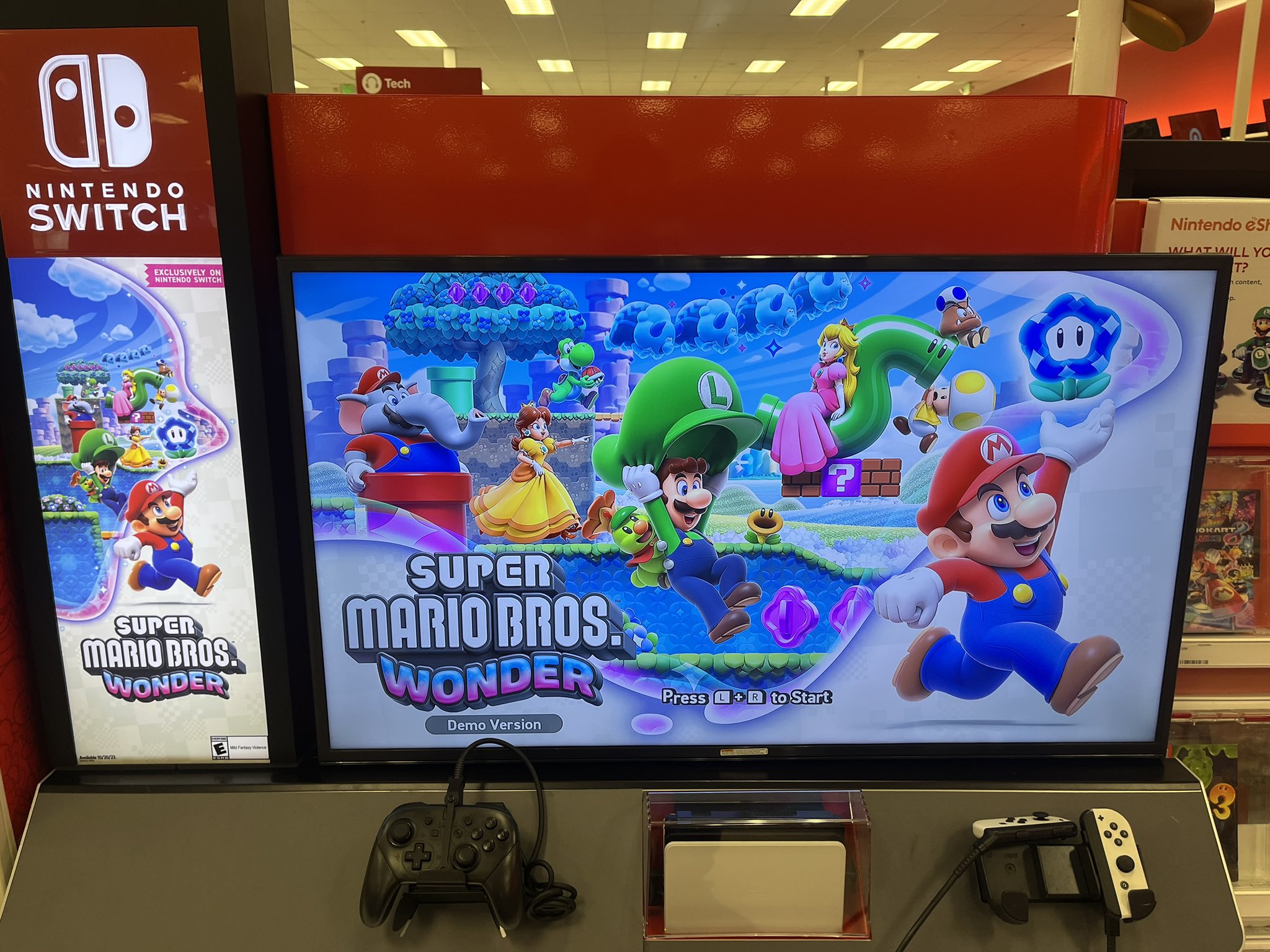 Super Mario Bros. Wonder Demo Available At Nintendo Switch Kiosks