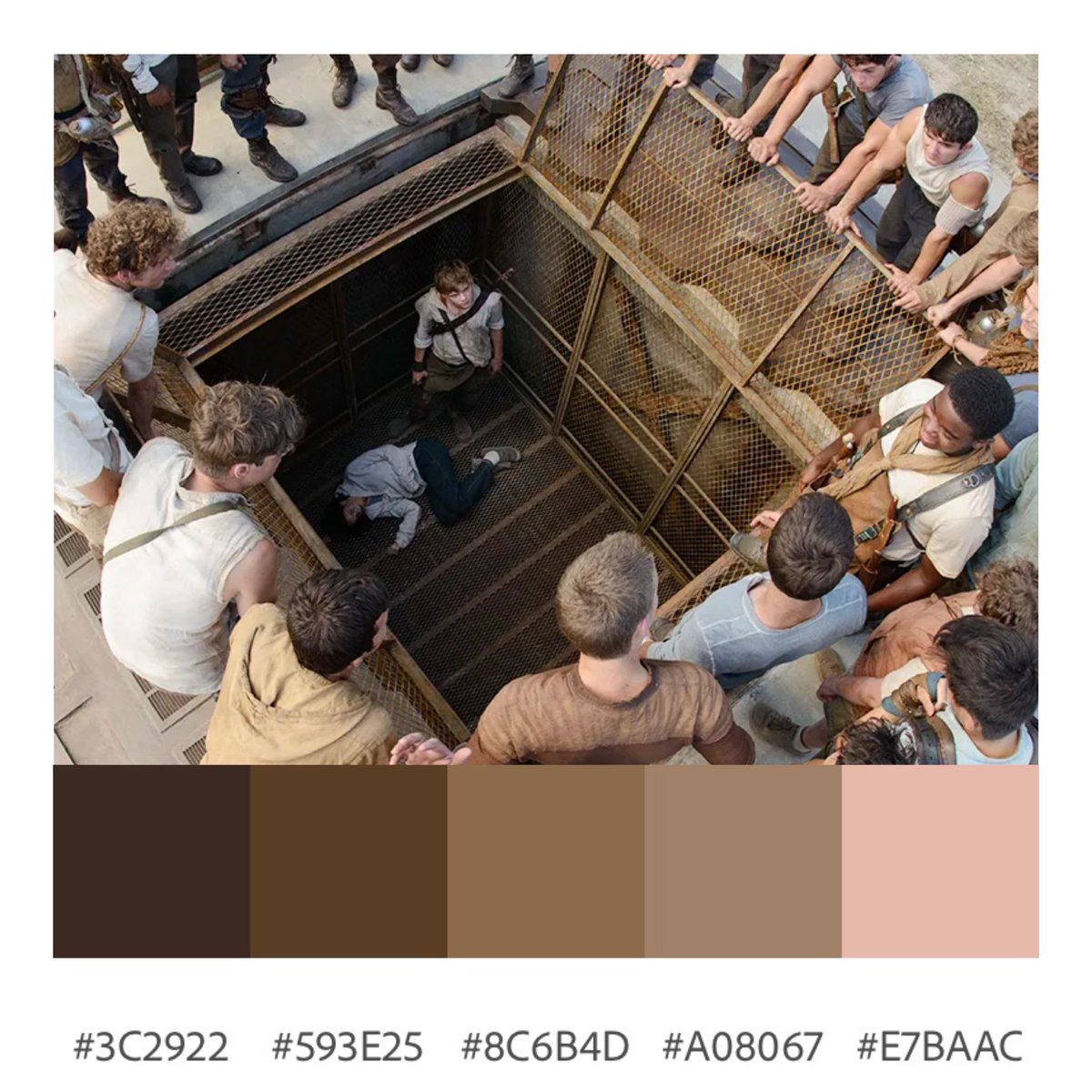 DauntlessGhoul's tweet photo. ✨The Maze Runner (Wes Ball, 2014)

#film #movies #filmmaking #cinema #cinephile #cinematography #shots #aesthetic #streaming #art #artist #color #colorpalette #palette #colourpalette #photography #themazerunner #drama #action #thriller #dystopia #dylanobrien #entertainment https://t.co/GLrMepMwo2