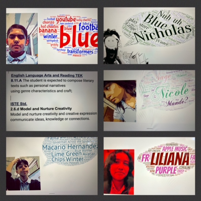 Thx to @ProjectReadDISD iPads & iPad apps training, @RosemontUC   M/S Ss made a creative version of personal narratives using the Clips & Google Slides apps.  Here are just a few of the S's favorites. @Beverly_A_Lusk @benfordisd @MRamirezDISD @DISD_Libraries @THuittDISD