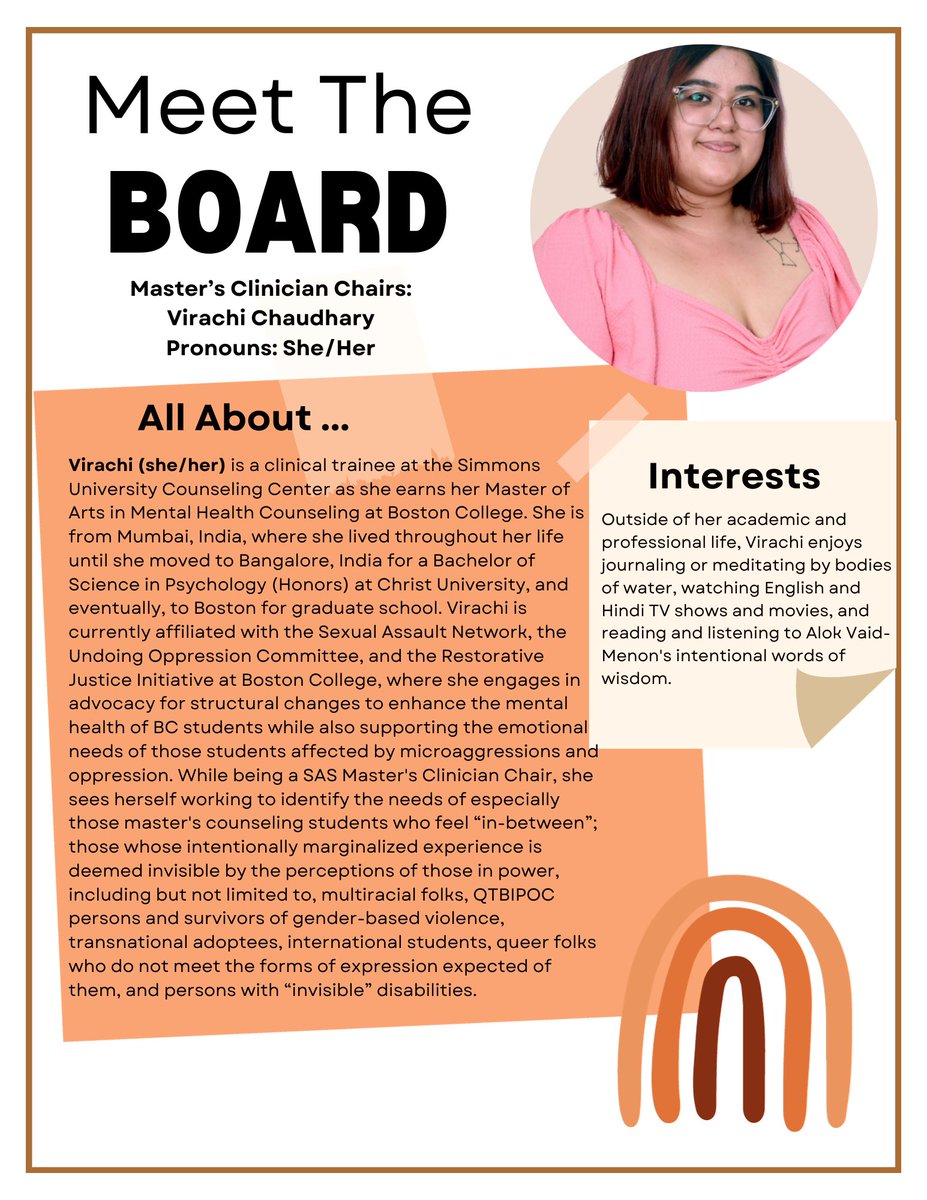 SAS_APAdiv17's tweet photo. Meet one of our Master's Clinician Chairs: Virachi
.
.
.
More introductions to come!
.
.
.
#apasas #division17 #sassyupdates #psychologygraduatestudents #meettheboard #counselingpsychology #societyofcounselingpsychology #apa #studentaffiliate https://t.co/mHkAy5aWZh