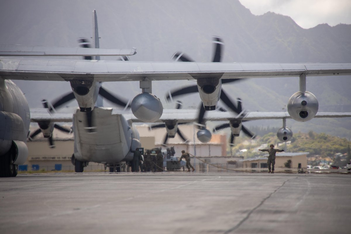 Force Design Integration Exercise

#Marines with MWSS-174 conduct a FARP during Force Design Integration Exercise (FDIE) at Marine Corps Air Station Kaneohe Bay.

U.S. Marine Corps photo by Lance Cpl. Logan Beeney
