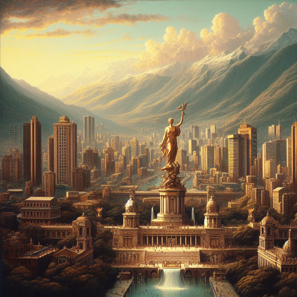 daveemp's tweet photo. Le pedí a la inteligencia artificial que me mostrara cómo sería Caracas, Venezuela, si hubiese sido construida por el Imperio Romano.

Se excedió. https://t.co/vrV7bvLb0k