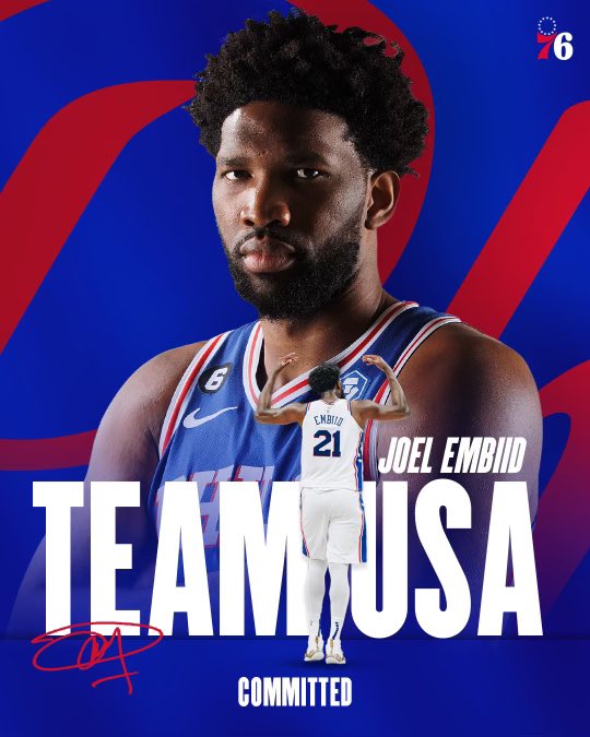 Re: [花邊] Joel Embiid 加入美國男籃  出戰巴黎奧運