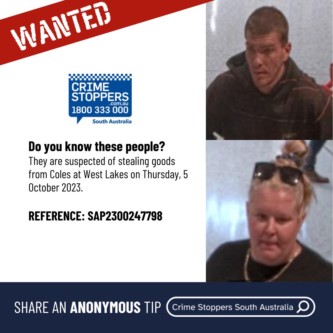 Crime Stoppers SA tweet media