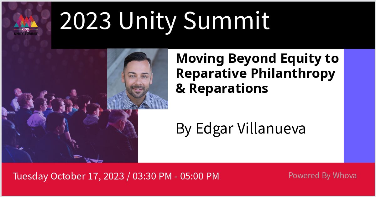 VillanuevaEdgar's tweet image. I am speaking at 2023 Unity Summit. Please check out my talk if you&apos;re attending the event! #2023UNITYSUMMIT #UNITE4Equity
