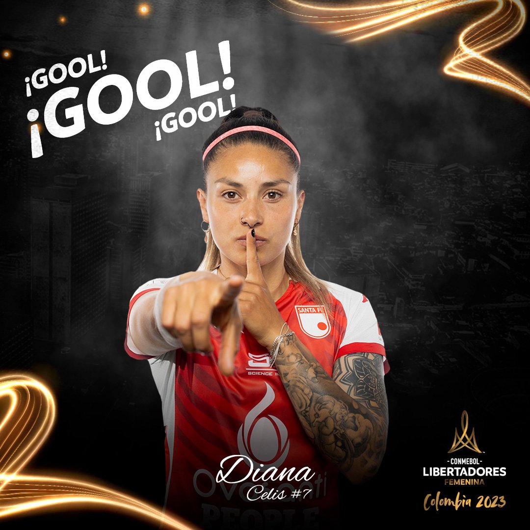 ⏱ 31' ¡GOOOOOOL! Golazo de las Leonas. Diana Celis abre el marcador.

Santa Fe 1⃣-0⃣ Olimpia

#LaGloriaEsDeEllas #VamosSantaFe 🇲🇨