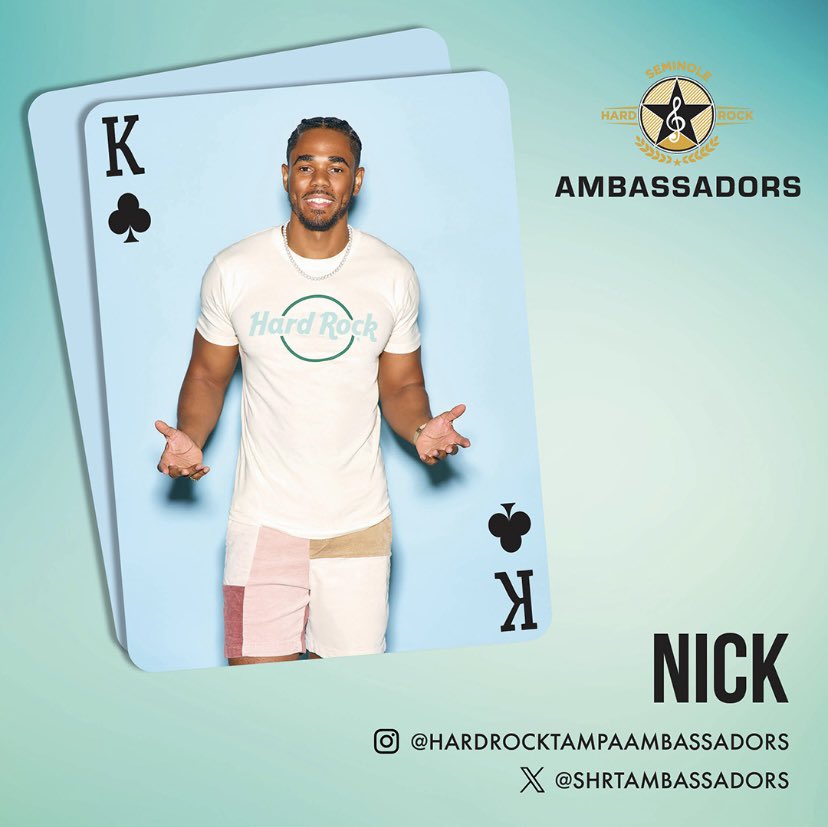 Ayyyyeee 🚨OFFICIALLY ON SALE🚨 Still lit from last night but our brand new 2023 Ambassador Playing Cards are ready for you #TampaBay! You can purchase these one of a kind playing cards for $15 only at <a href="/SHRTampa/">Seminole Hard Rock Tampa</a>. 100% of proceeds benefit <a href="/KeepTBB/">Keep Tampa Bay Beautiful</a> #HardRockTampa #Charity #Cards