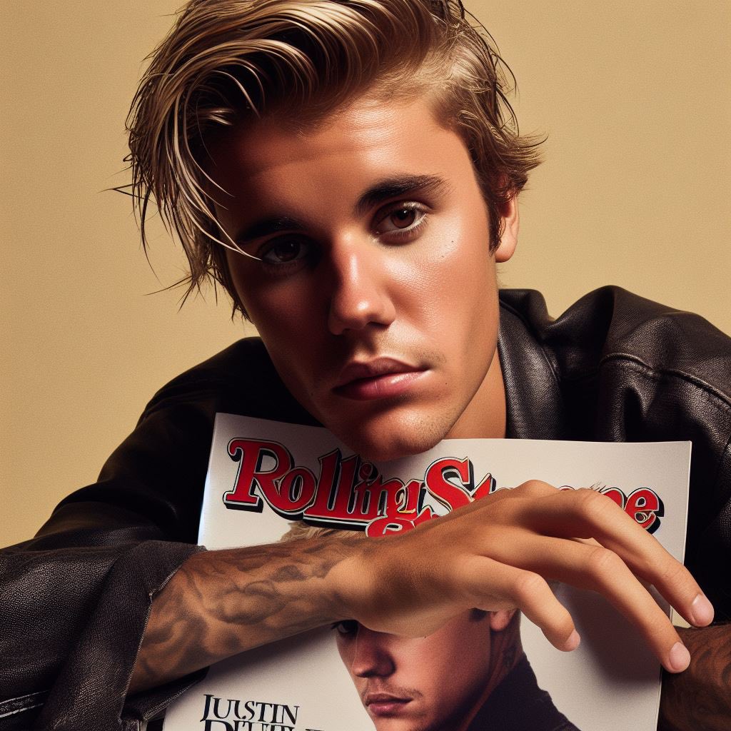 JDBICONIC_'s tweet photo. Justin Bieber for Rolling Stone magazine, according to artificial intelligence. 🤭 https://t.co/bk0jV2YtGu
