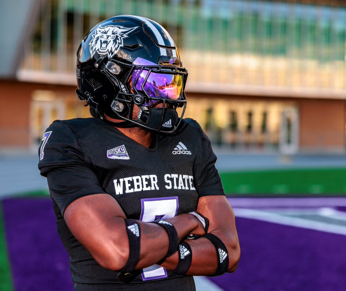 weberstatefb's tweet photo. The Blackout 👀 for Saturday! 

⚫️⚫️⚫️

#WeAreWeber | @KrisJackson__7 https://t.co/v3o3jOkxpe