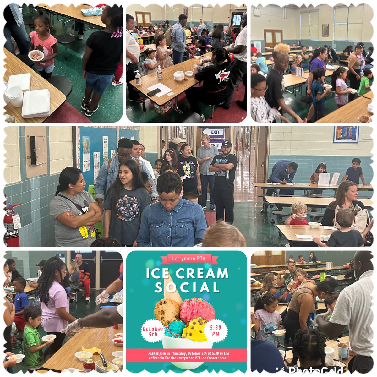 1audreywilliams's tweet photo. I Scream! You Scream! We All Scream for ICE CREAM! Thanks to our AMAZING PTA for hosting an ice cream social. Our families had a wonderful evening of Fun, Community Building, and IceCream!#ROARingTogether🦁 #IceCreamSocial🍧 #PTAmatters https://t.co/ZF7fFsTw4v