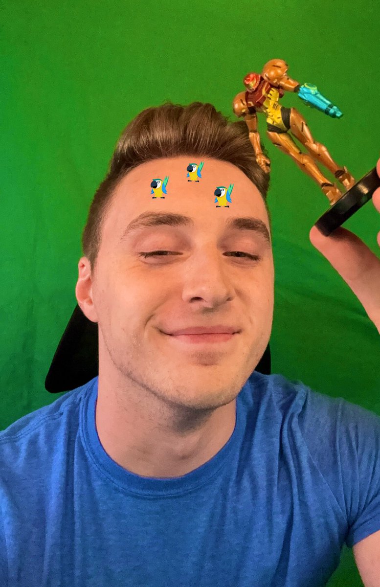 gabe_marsh's tweet photo. Mommy Samus says you are required to join my Metroid Prime 2 stream this evening. Link in the comments https://t.co/ovLHPj9ep4