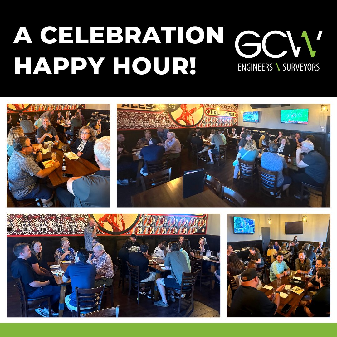 GCW_Eng's tweet photo. We gathered at the local pub to celebrate a big win! How do you celebrate? #EngineersHaveFun #LifeatGCW #HappyHour https://t.co/QVGQ77Hr5U