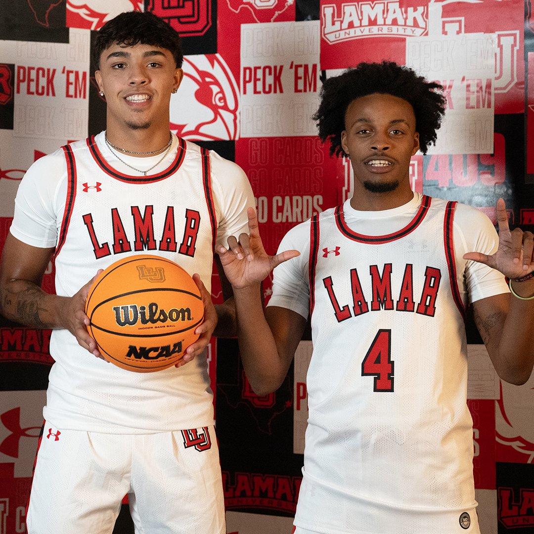LamarMBB's tweet photo. Get your tickets for the season today!
Visit https://t.co/2I6pRvwAX6 for more information.
🎟: https://t.co/QugUPH5JyD

#WeBelieve https://t.co/7qpTeezaFN