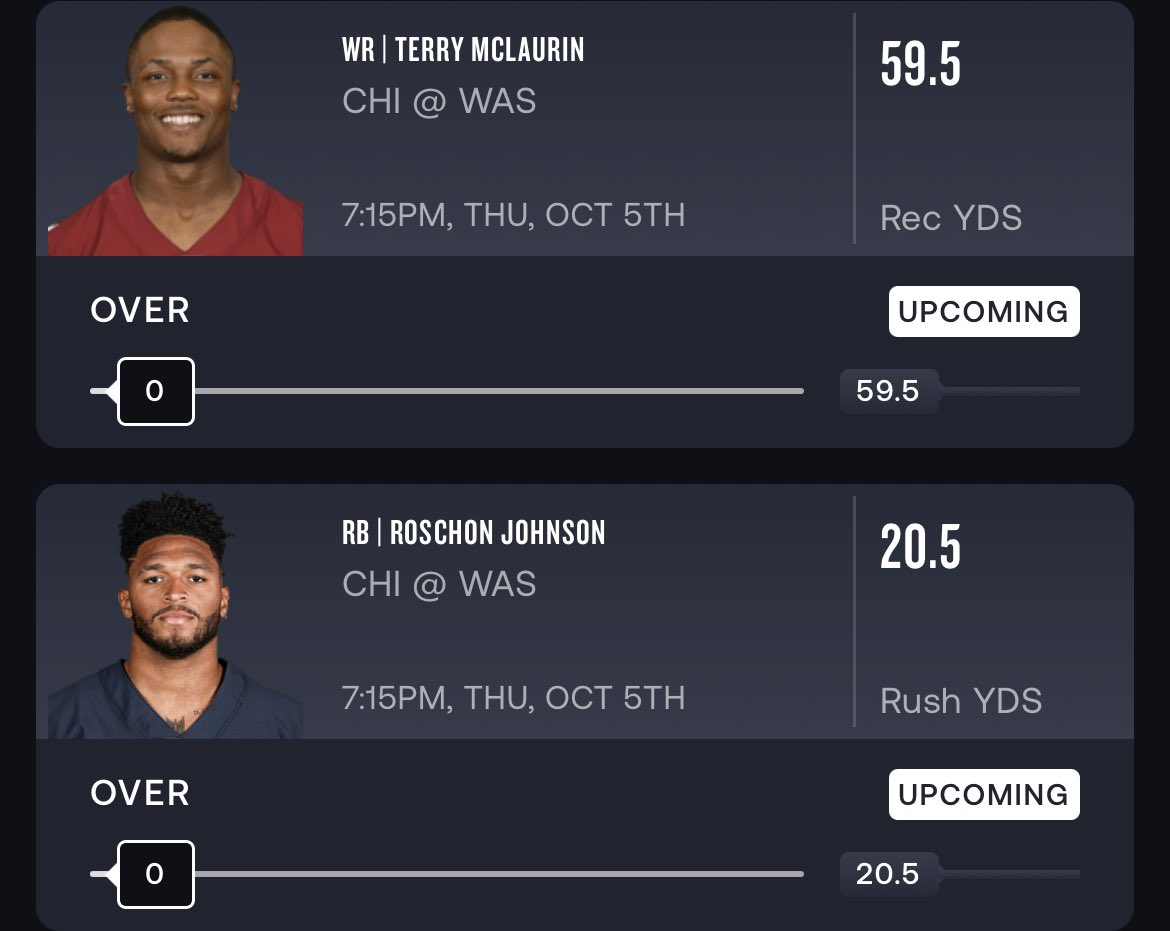 tyvansb's tweet photo. My slip for #Proptober @ThriveFantasy !
Talked about Terry on the pod, a beast against zone D & Chicago has a terrible secondary.
Rochon writeup on Twitter!
Use code “PRIME1” for a 100% deposit match up to $250!
#PlayerProps #GamblingTwitter #GamblingX #NFL #NFLBetting https://t.co/WHvu1ltxVM
