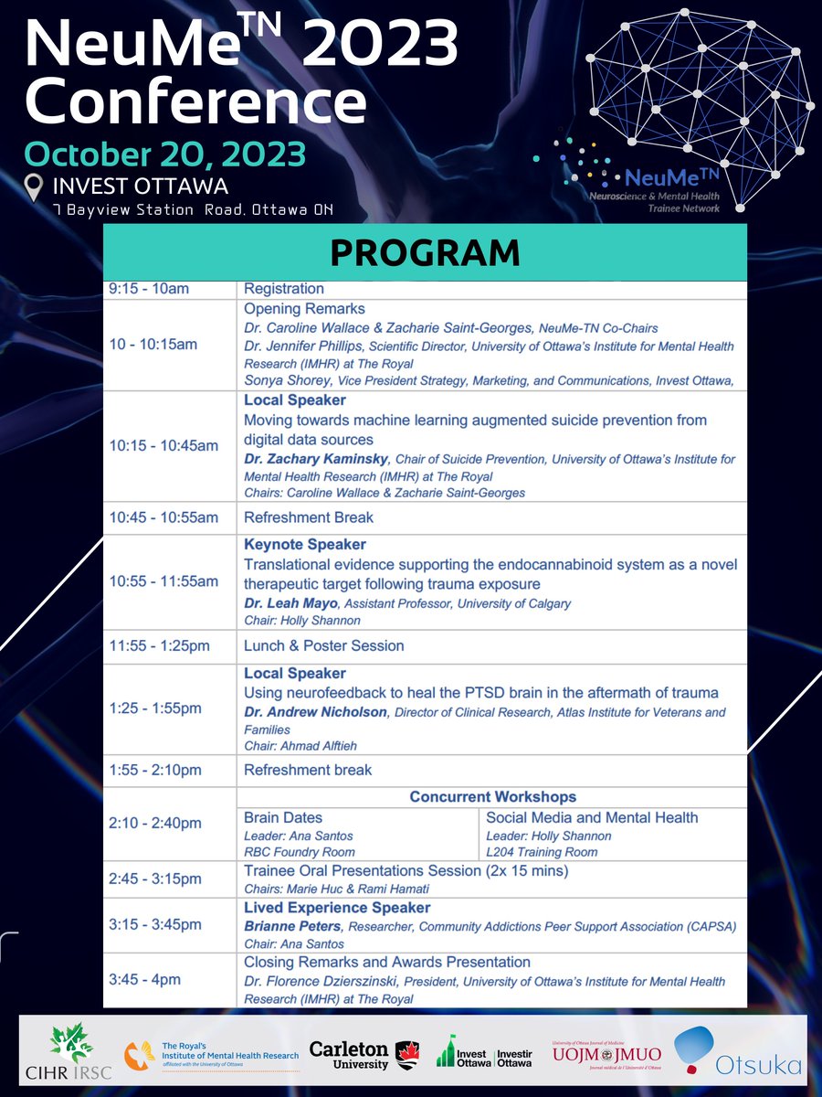 Neuroscience & Mental Health Trainee Network tweet media