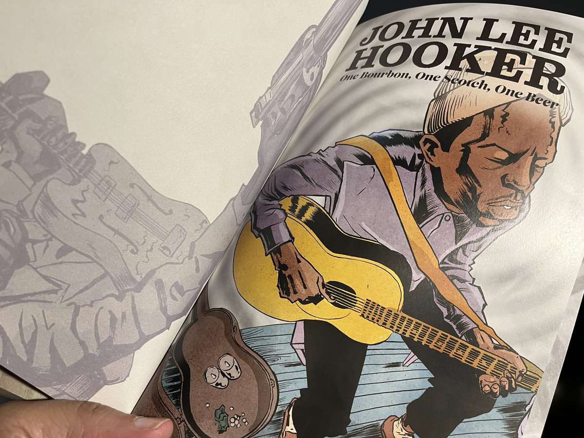 Good stuff in the mail today from Z2 Comics.  Very seldom can one find something that suites fans of comic books and blues music, but this checks both the boxes. 😎👍

#johnleehooker #blues #bluesbooks #comics #onebourbononescotchonebeer @Z2comics