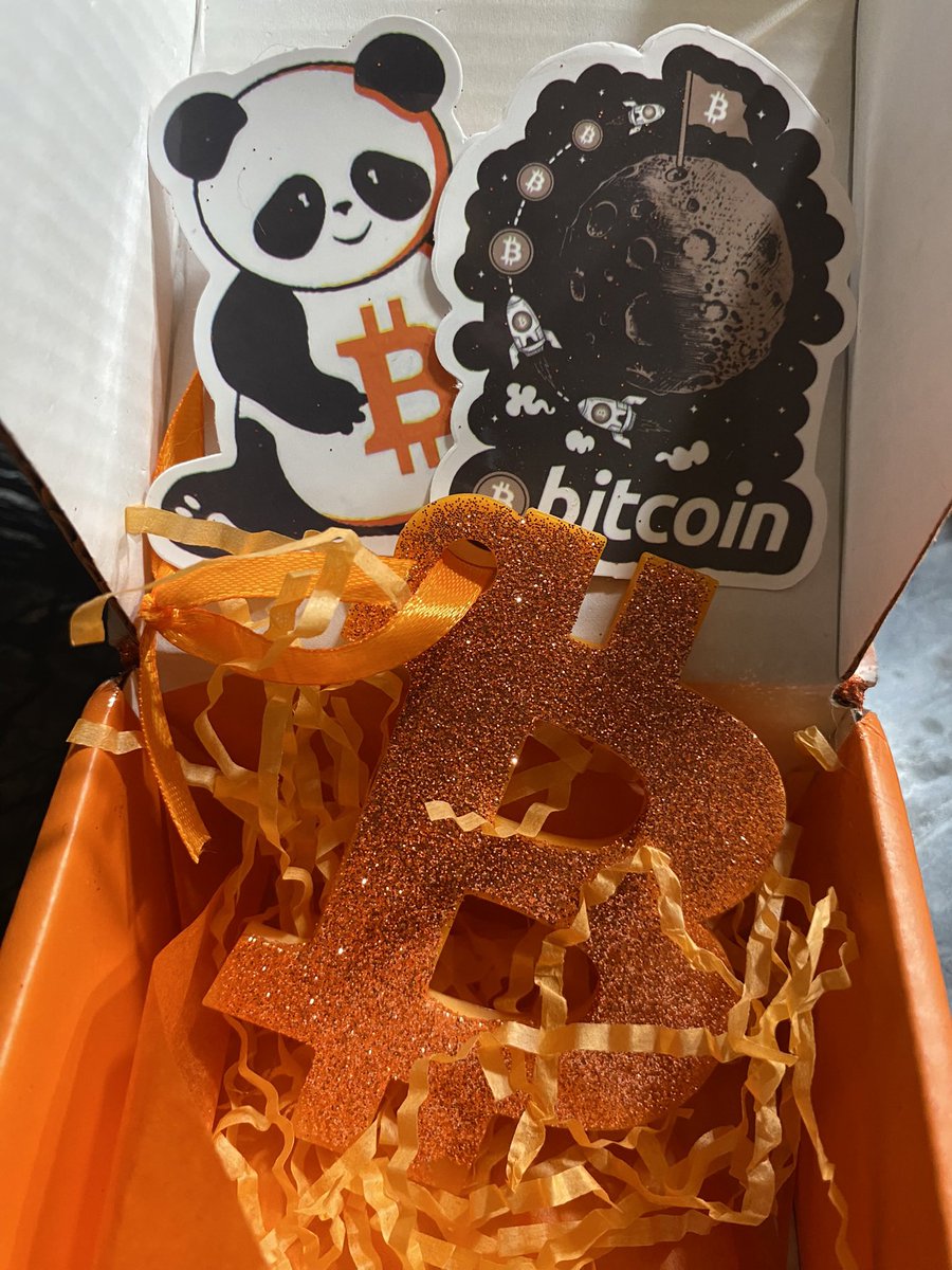 <a href="/TrollsBitcoin/">BitcoinTrolls</a> thank you for the chance to win this dope BTC ornament 🧡 along with some cool stickers! 
Much appreciated 🙏🏽 Going to try and hang it on my rear view mirror🤪🪩