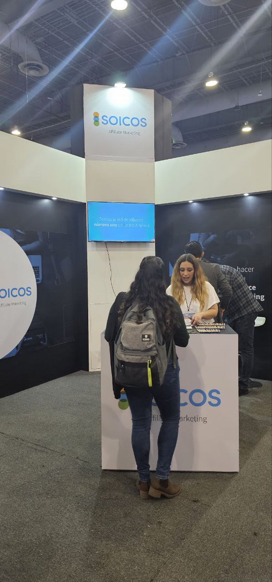 ECSEshow's tweet image. En el stand 410 de #Soicos optimiza a tus anunciantes para que puedas alcanzar sus objetivos.🛒📊📈
#ECSE2023 #Ecommerce #Marketing
