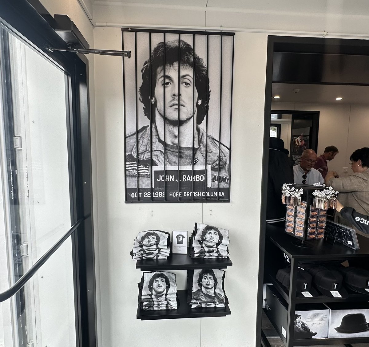 Today we are officially announcing and open for business our first retail store located in Philadelphia, Pennsylvania at the Rocky Statue!#sylvesterstallone #slystallomeshop #rocky #rockybalboa #rambo #johnrambo