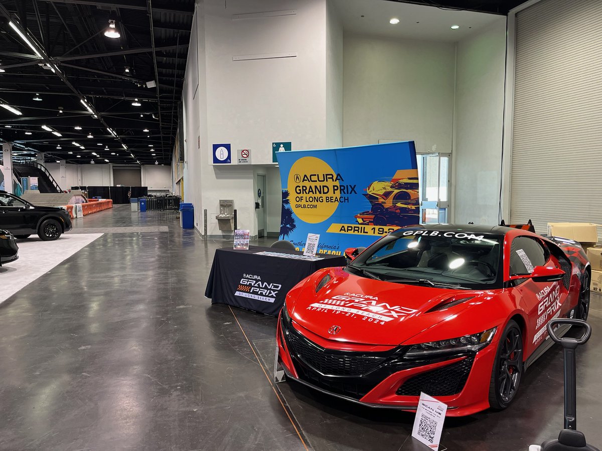 This weekend, visit our booth at the @OCAutoShow next to the @Honda display, see the official @Acura NSX pace car and enter to win 2024 Acura Grand Prix tickets! #AGPLB