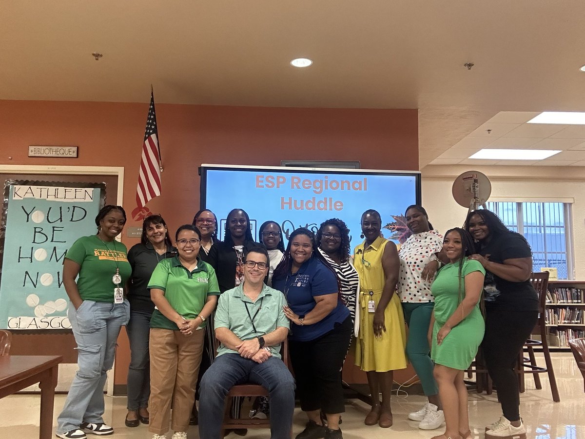 The last day of our ESP Fall Regional Huddle was a complete success! The Glades (&amp; North 😉) were proudly represented. Thank you <a href="/SRHSHawks/">Seminole Ridge HS</a> for allowing us to use your space. #ESP2024 <a href="/SDPBCProfDev/">SDPBC Professional Development</a> <a href="/KeiunnaHernand1/">Keiunna Hernandez</a> <a href="/tboysaw/">tboysaw</a> <a href="/myra_matthew1/">Myra Matthew</a> <a href="/teach2im/">Lisa</a> Next #wave in January 2024!