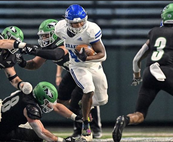 After a great conversation with <a href="/FBCoachButt/">CJ Butt</a> I am excited to have earned my first FCS offer from <a href="/DrakeBulldogsFB/">Drake Football</a>