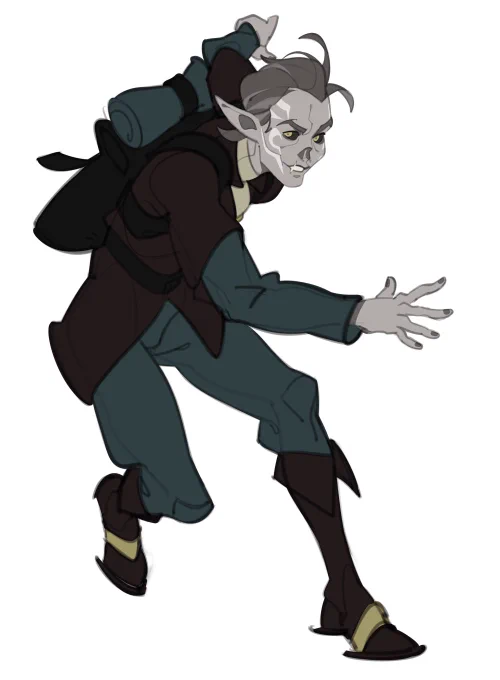 #dnd   a couple of sketches I did for our dnd campain