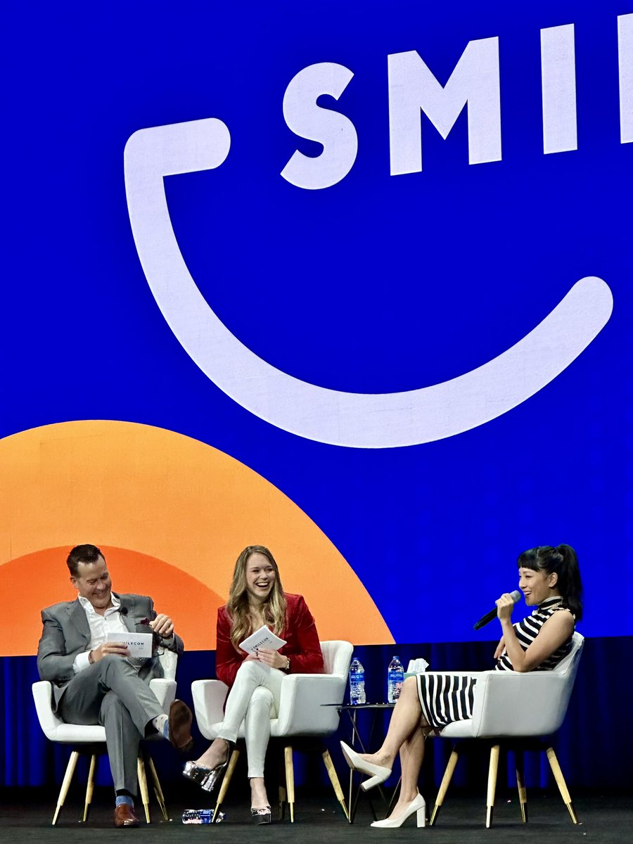 SaraE136's tweet photo. What a fantastic start to #ADAsmilecon in Orlando! 🌟 Constance Wu's presence at the opening ceremony was truly inspiring and it was great to catch up with friends and colleagues. Let’s keep the inspiration going! AmericanDentalAssociation #ADAmember #ADApartner #sponsored https://t.co/TGJtr54Q6y
