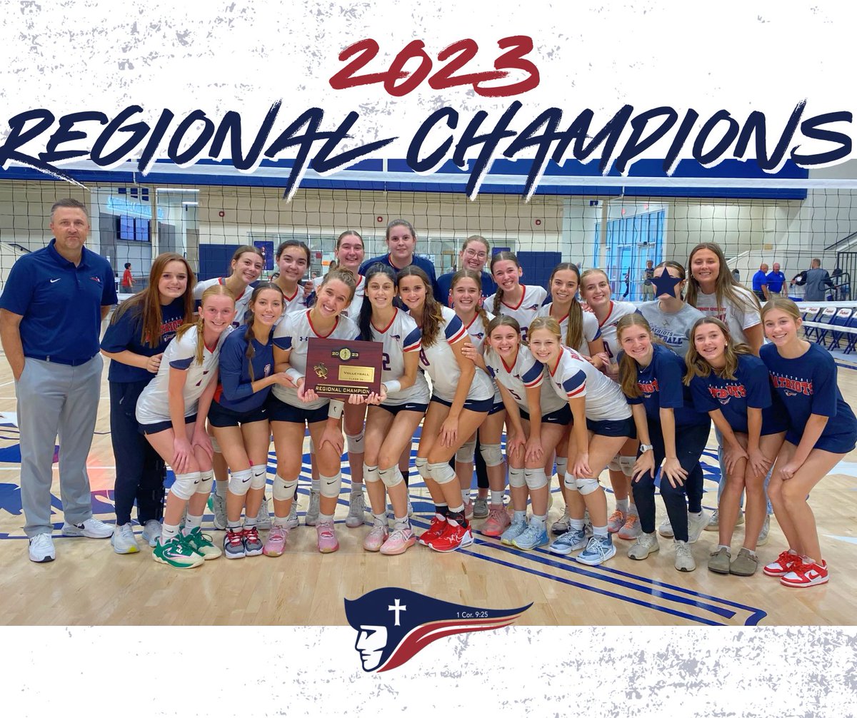The Lady Patriots are 2023 REGIONAL CHAMPS!🏆🏐

We are SO proud of these ladies and all they have accomplished this season. Cannot wait to see what they do next week at STATE!
#sweepthesheds

<a href="/SWCS_Patriots/">SW Covenant Schools</a>