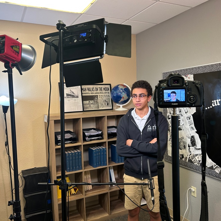 fcaorl's tweet photo. TV Production is underway at FCA! We are excited to bring you some quality content soon. Stay tuned!

📸Credit: Colton Dawson (10) https://t.co/V3Gj6yL5MN