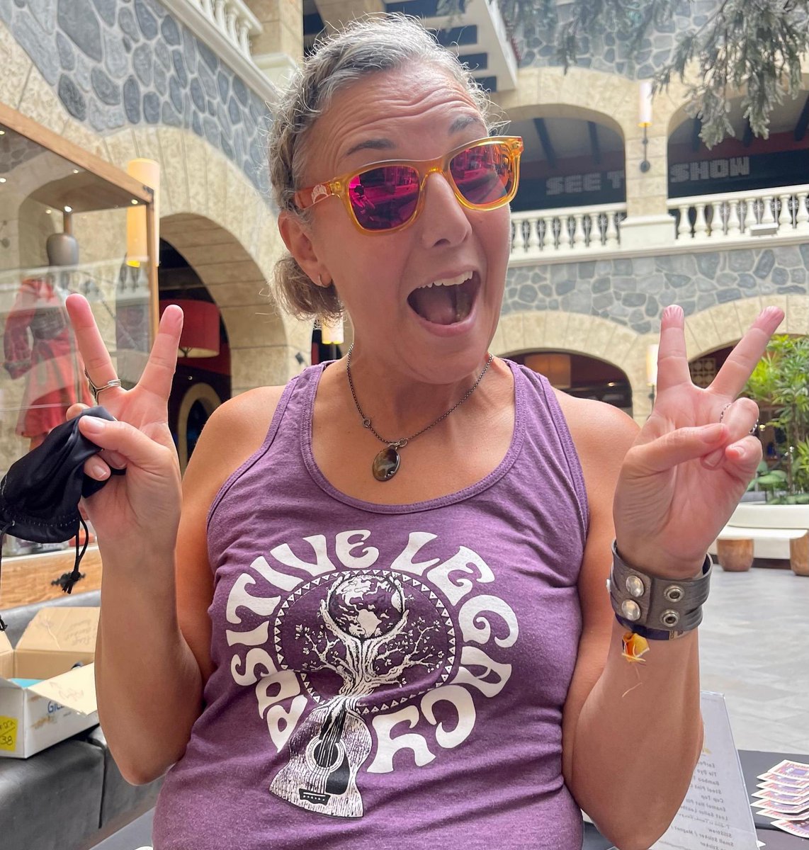 Hey PL Fam!
We're getting NEW MERCH for the upcoming events season, and we wanna know what YOU want. Since it's #tbt, show us your favorite throwback PL gear and comment below with more ideas! 

**Here's <a href="/kfoxaz/">Katie Fox</a> in her FAVE tank. ☺️

#positivelegacy #oneworldunitedthroughmusic