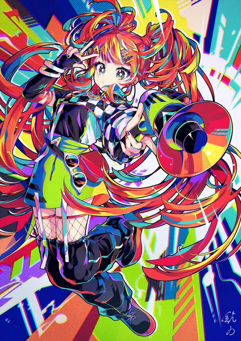 pixvision様にて、こちらのANISONAIR!!のフライヤーイラストがピックアップされてますカラフル好きな方にはたまらない特集になってますので是非覗いてみてください 
