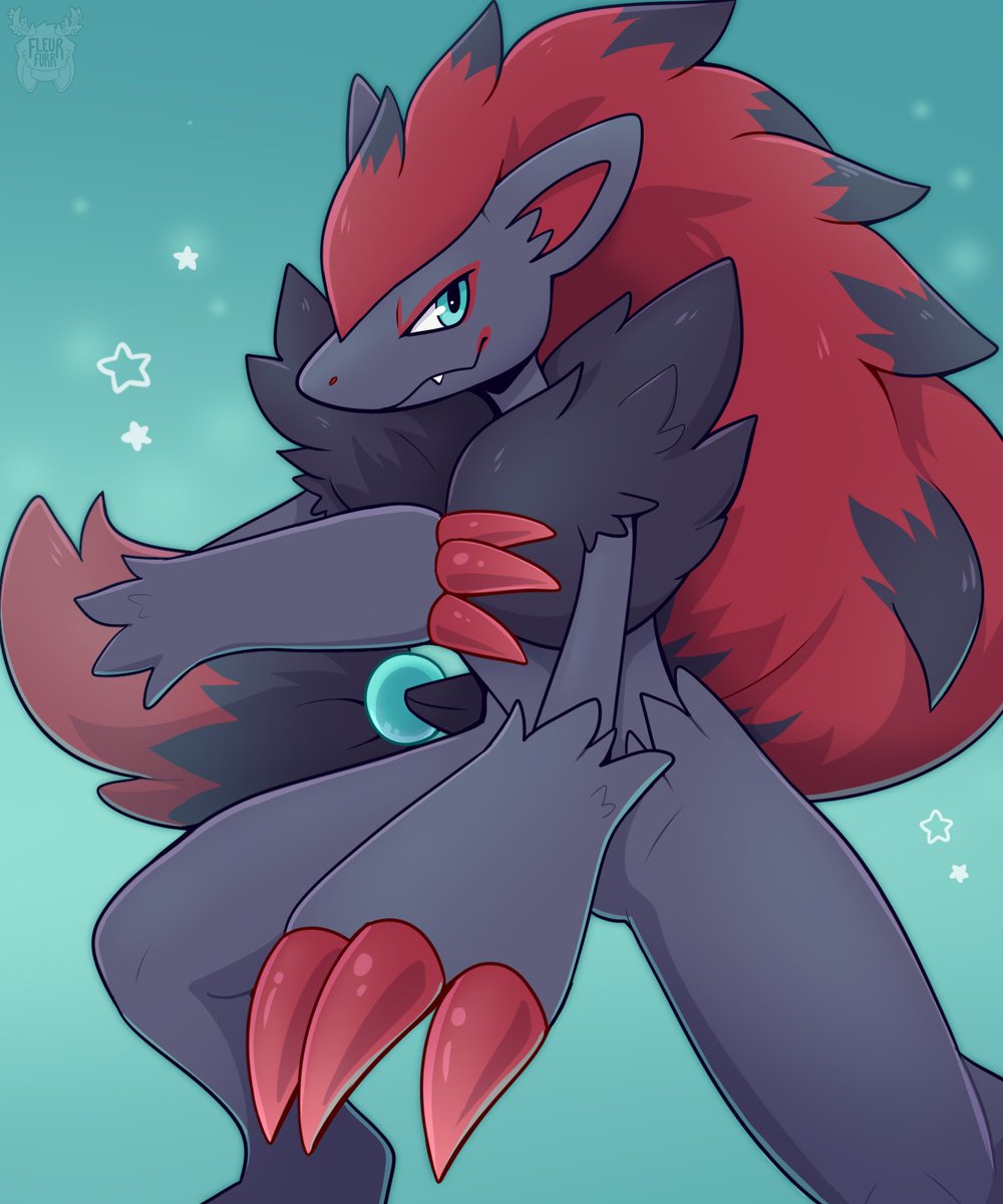 Fleurfurr's tweet image. Zoroark!