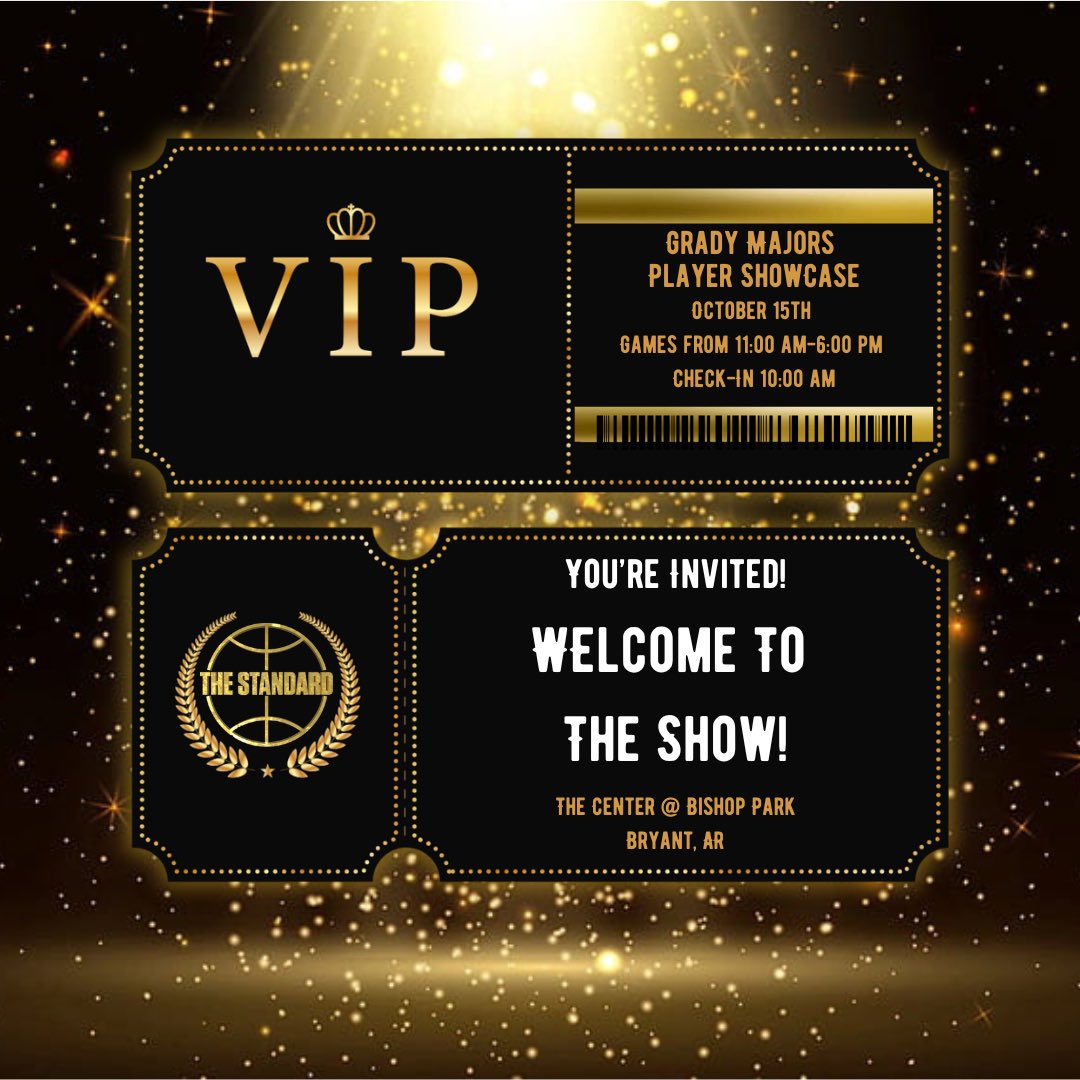 Thank you for the invite! <a href="/TheStandardGM/">The Standard</a> <a href="/GradyMajors/">Grady Majors</a>