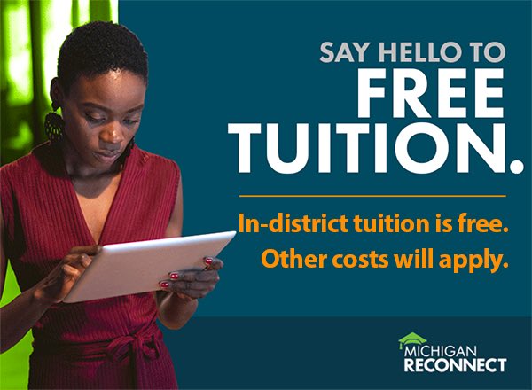 OakGovEO's tweet photo. Our #Oakland80 education goal to help #OaklandCounty adults earn a #postsecondary credential just got a boost from the #MIReconnect free tuition program: @GovWhitmer has launched “Opening Week” temporarily expanding benefits to adults 21-24. Details: https://t.co/VEFBYl2Xbt. https://t.co/9lndf4EhyF