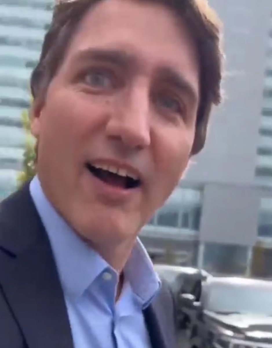 ryangerritsen's tweet photo. Trudeau in that latest video does not look well. Thoughts? https://t.co/N0pfuFoZ2D
