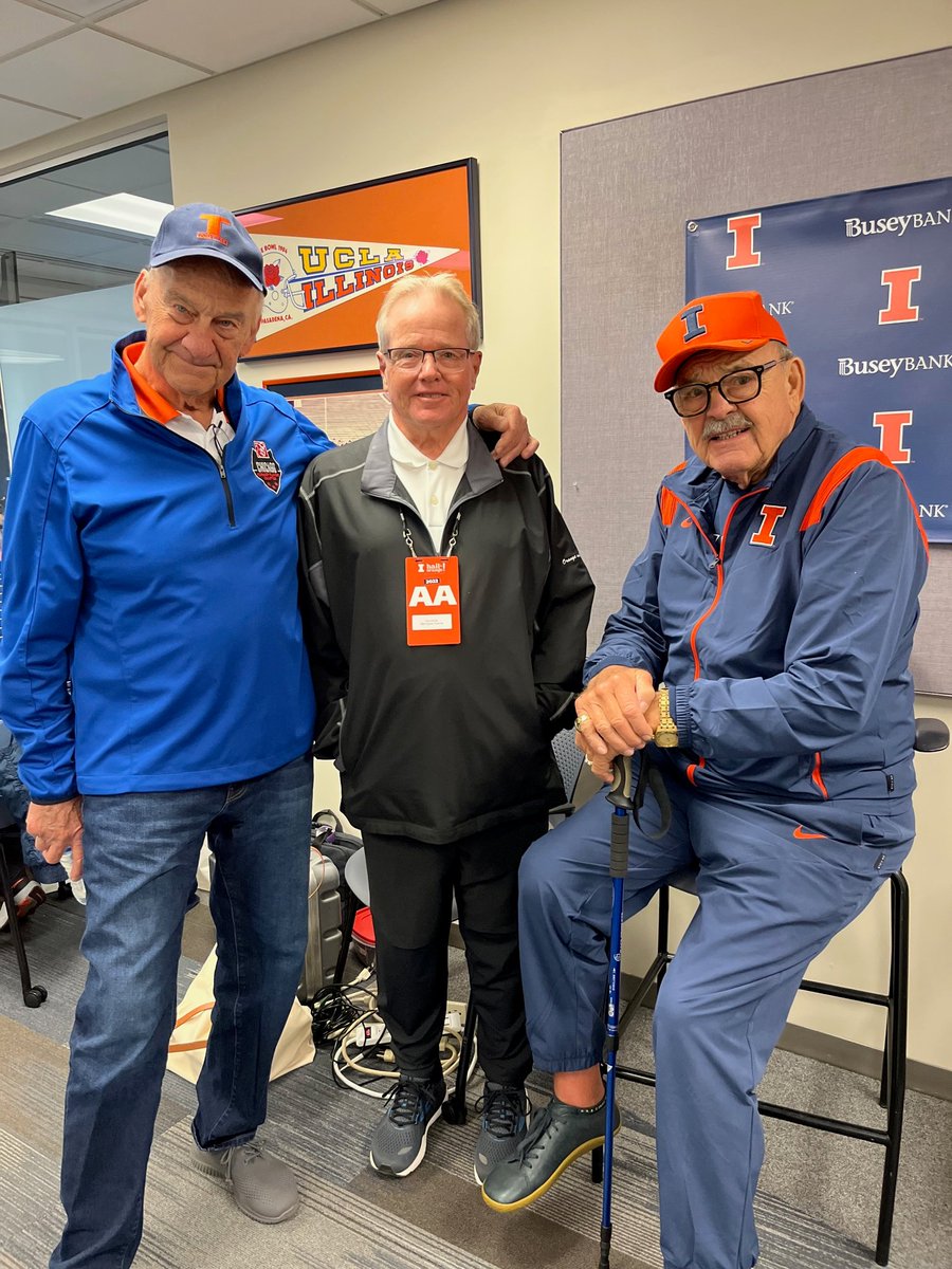 Saddened by the passing of all-time great Dick Butkus.  He and fellow College Football Hall of famer Jim Grabowski joined me on the Fighting Illini Radio Network from Learfield in September of 2022.