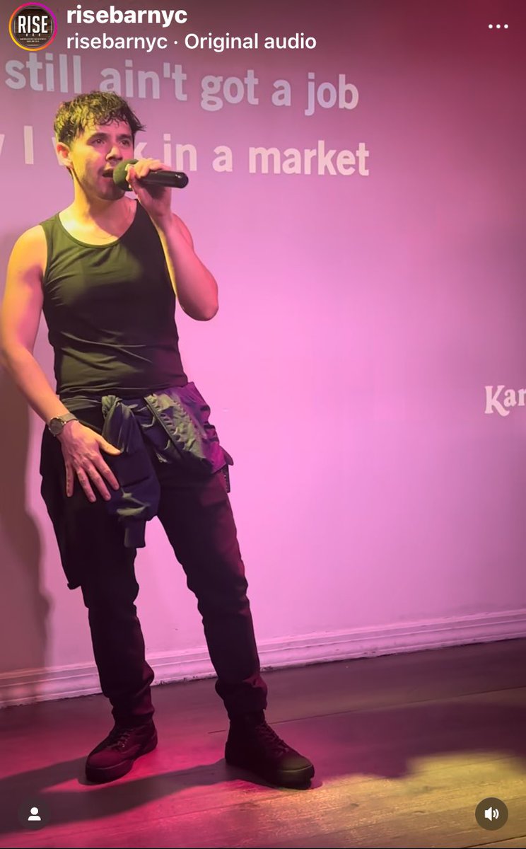 smokinscientist's tweet photo. #RandomThoughtsThursday. Lol the other day I was wondering what David Archuleta was up to. Turns out he dropped by to do a little #Karyoke at my favorite NYC 🏳️🌈 happy hour bar (Rise Bar). And, he sang my favorite depressing song Tracy Chapman’s Fast Car. #DavidArchie #nyc #random https://t.co/UG0Fcdbn1l