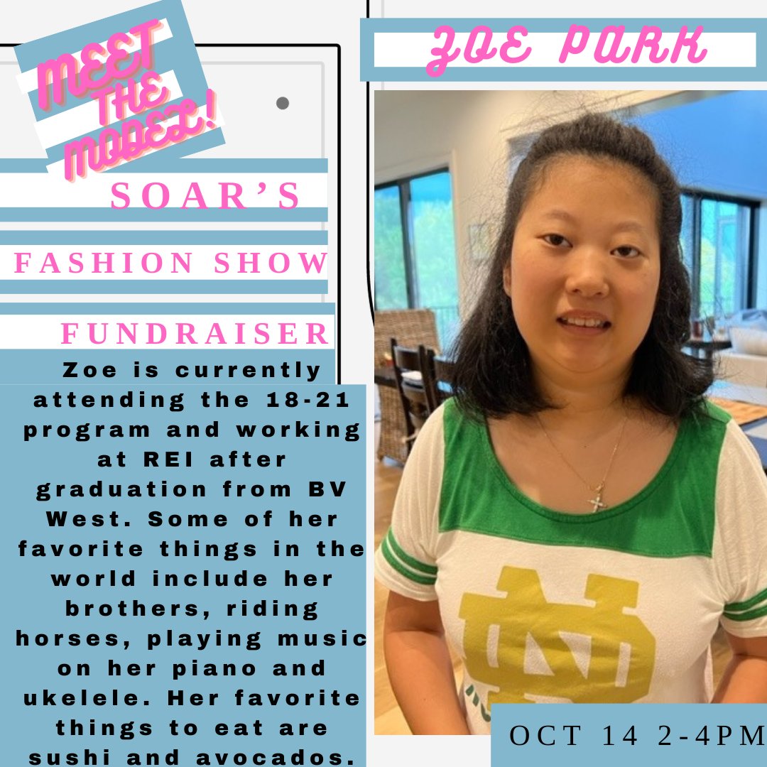 Join SOAR for 2nd Annual Fashion Show Fundraiser. featuring SOAR Fashion Models! This event will be one of our largest fundraisers for our 2024 activities.
Please come have fun and help us fund future events for SOAR!
Click here for tickets: buytickets.at/soarspecialnee…