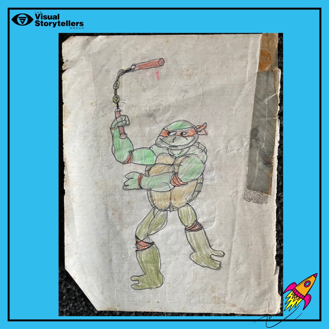TMNT fanboy alert #Mutantmayhem is the best! Watching it made me realise how much #TMNT have been part of my artistic and illustration career. Being a fan made me want to draw them so I drew, and drew and drew. And it probably was what started off my ability and love for drawing!