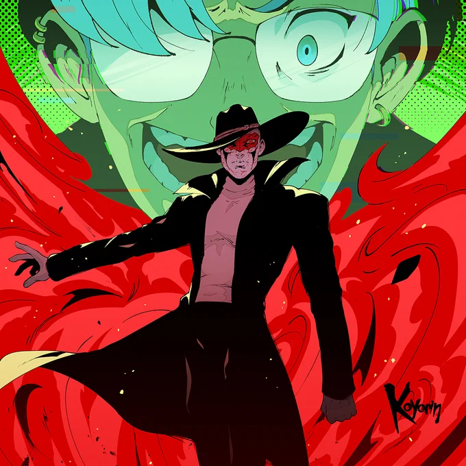 I had the pleasure of illustrating an alternate cover for 's reimagining of Osamu Tezuka's "Alabaster", in collaboration with Tezuka Productions! They've just launched their Kickstarter today, and you can back it here if you're  kck.st/3Q1UHQJ