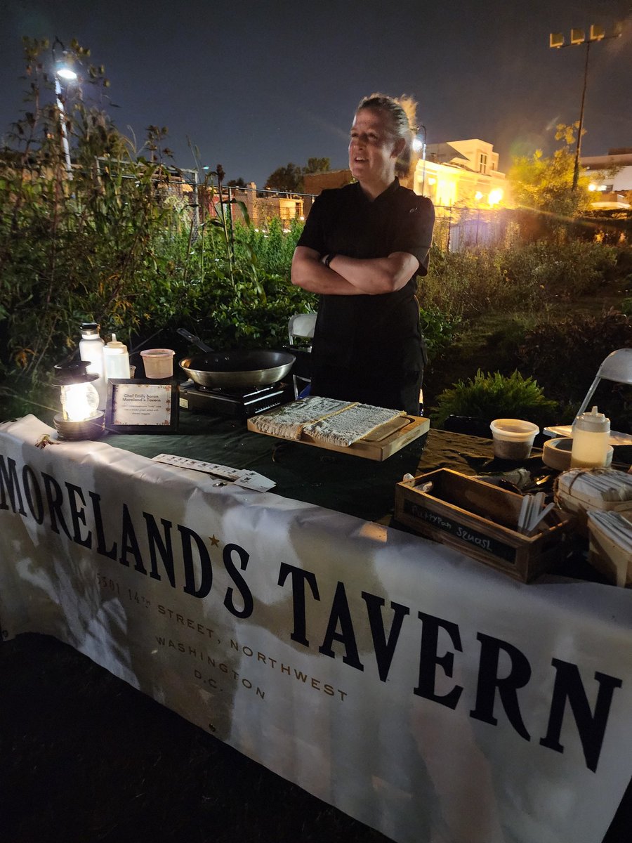 ScottRobertsDC's tweet photo. thanks to @MorelandsTavern for participating in tonighr's @CmmnGoodCtyFarm A Night on the Farm #ANOTF gala fundraiser

hats off to Chef Emily @chefemilyBaran 

@LeDroitParkDC #BloomingdaleDC
🍴 https://t.co/9S8xi2mvx6